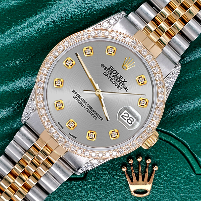 2 best sale tone datejust